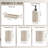 Canio Bathroom Accessory Set-241940169