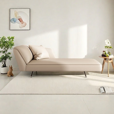 Fauteuil inclinable léger en similicuir luxueux