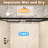 44-48" W × 72" H Tempered Glass With Explosion Proof Film