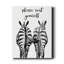 Zèbre Bum - reproduction de photo sur toile tendue-612678957