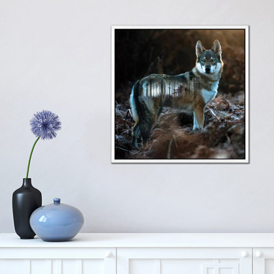 Wolf by Paul Haag - Print on Canvas