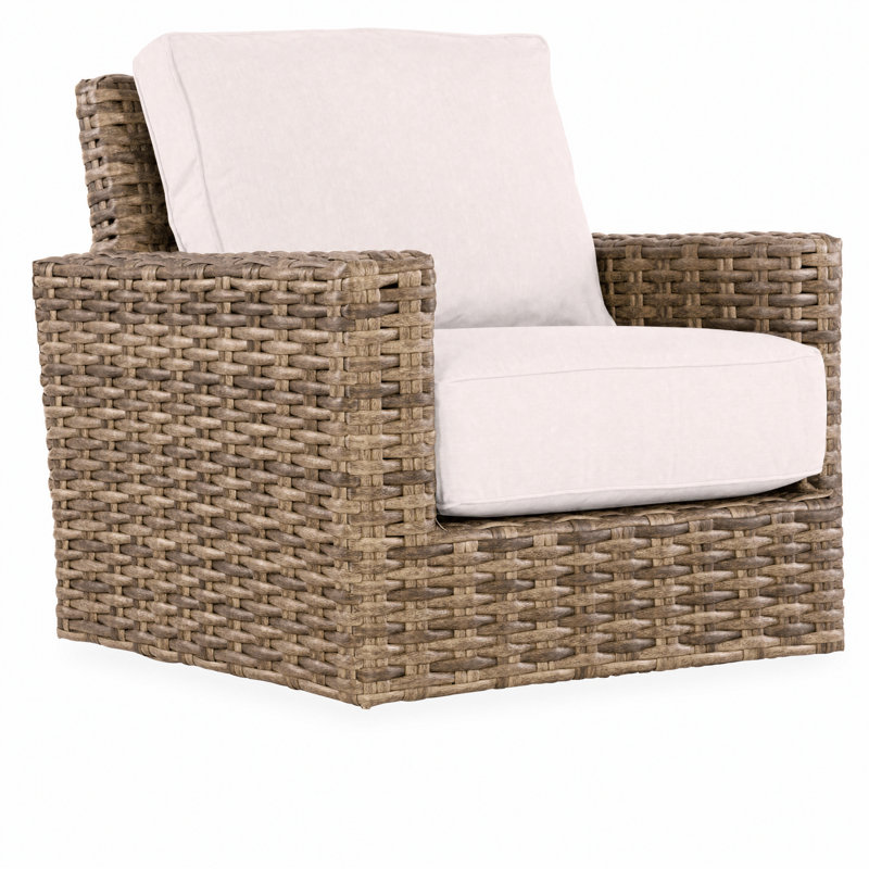 Méridienne pivotante avec coussins Sunbrella Havana, Toile Sunbrella® naturel