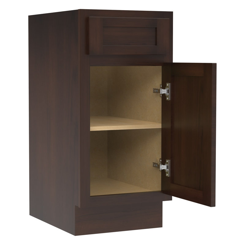 Base de meuble-lavabo simple Heyward, Brun, H 32,5 po x l 15 po x P 21 po