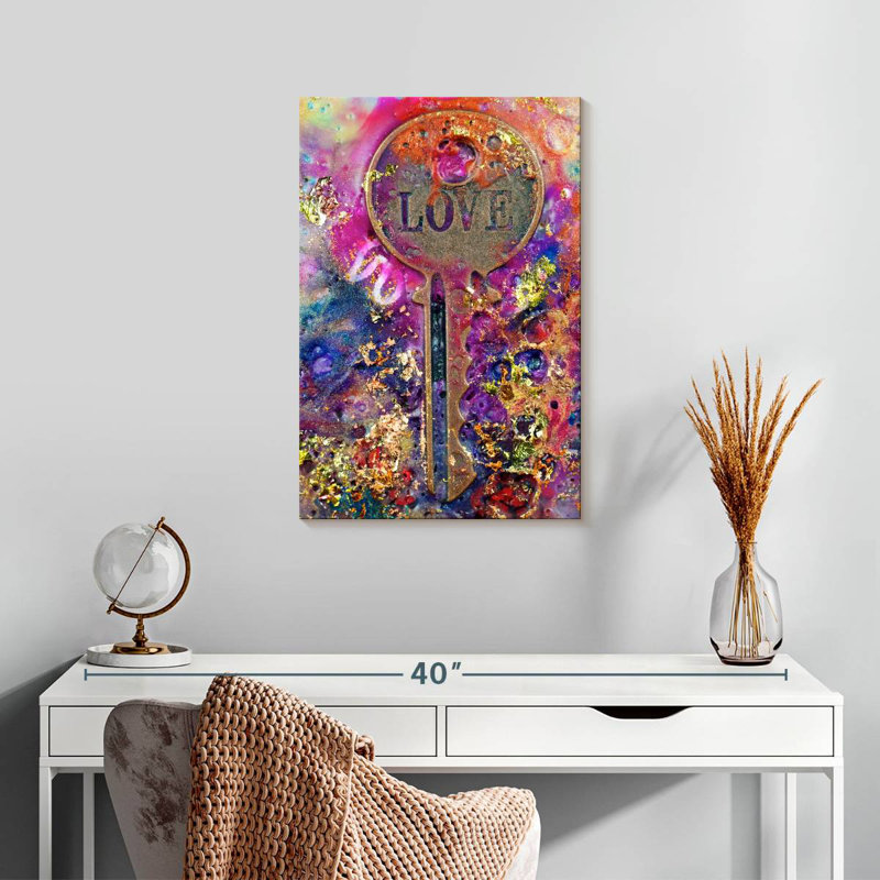 Hardie Key, 24" H x 16" W
