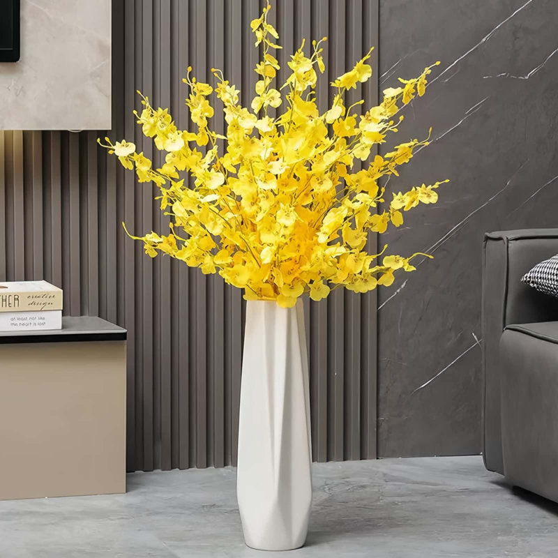 grand vase de sol en céramique, 17.7"