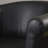 Liam Faux Leather Barrel Chair-1497373630