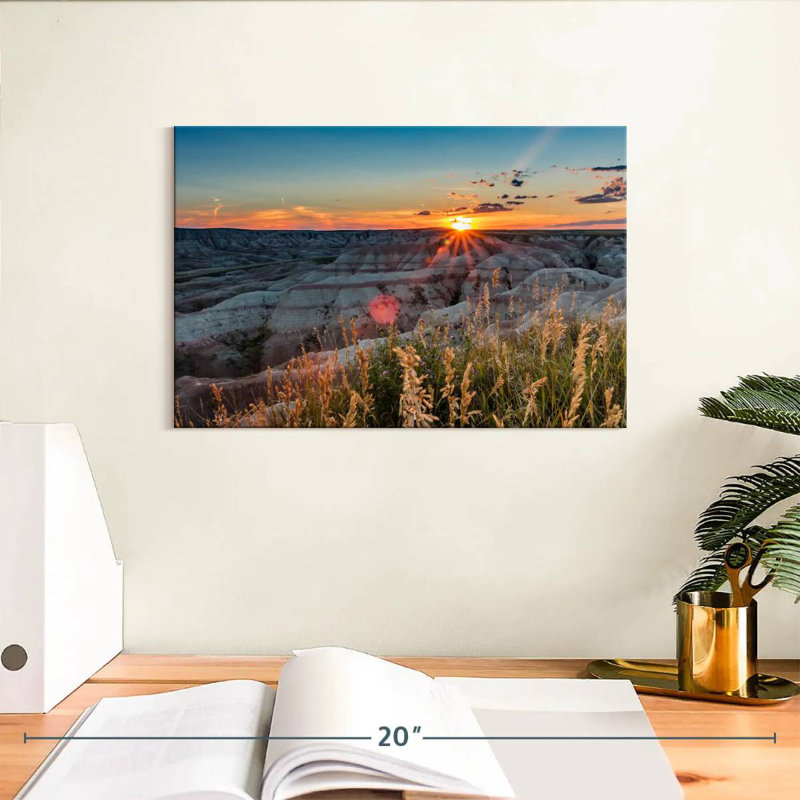 Badlands National Park, 8" H x 12" W