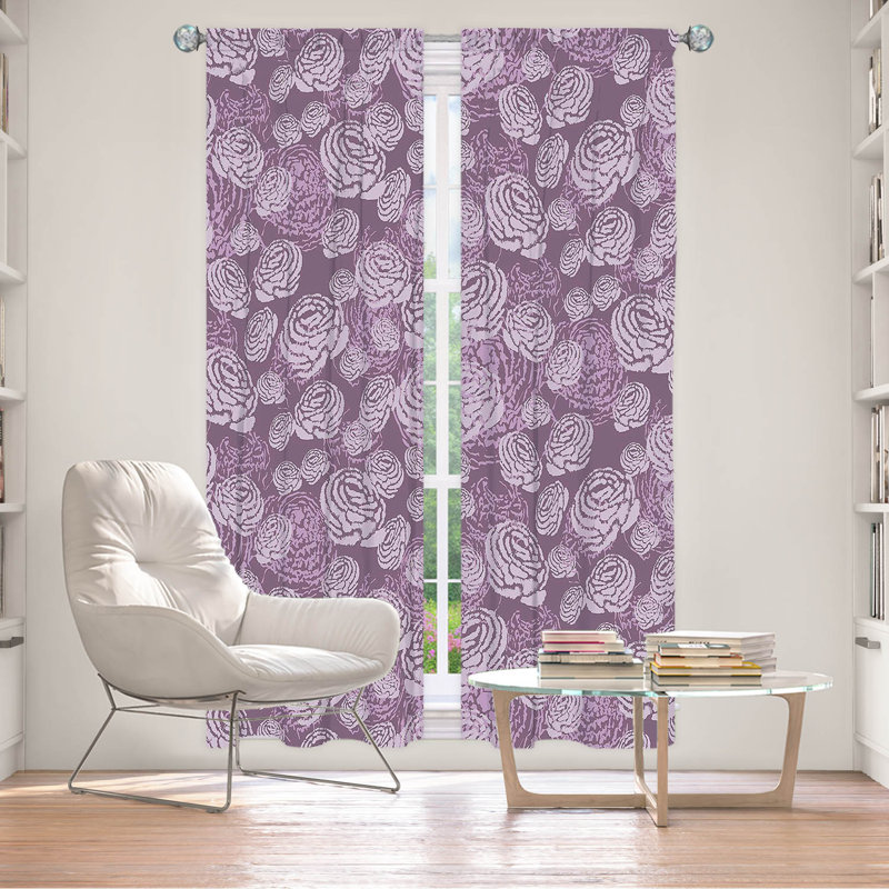 Paire de rideaux obscurcissant en polyester Roshawn, L 20 po x L 52 po