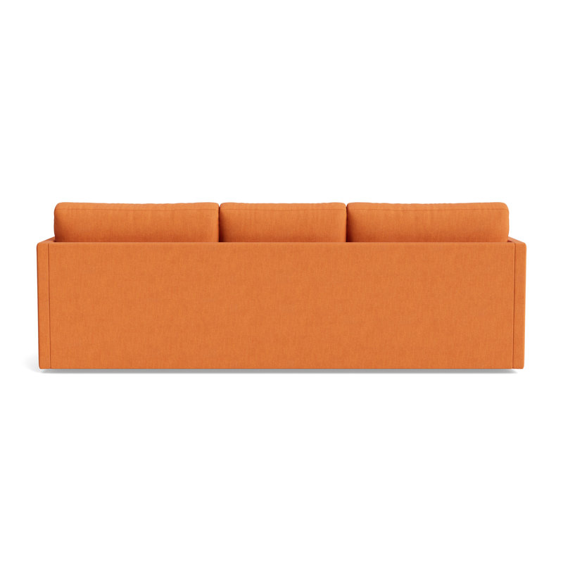 Fairfax Sofa (95"), Performance Weave - Carrot