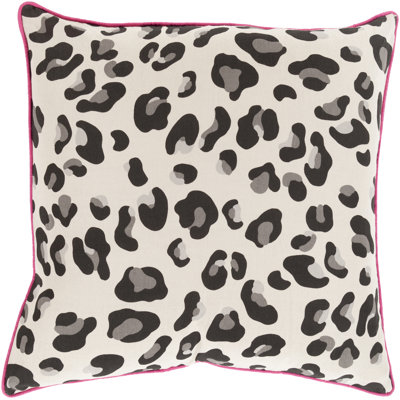 Animal Print Down Throw Pillow