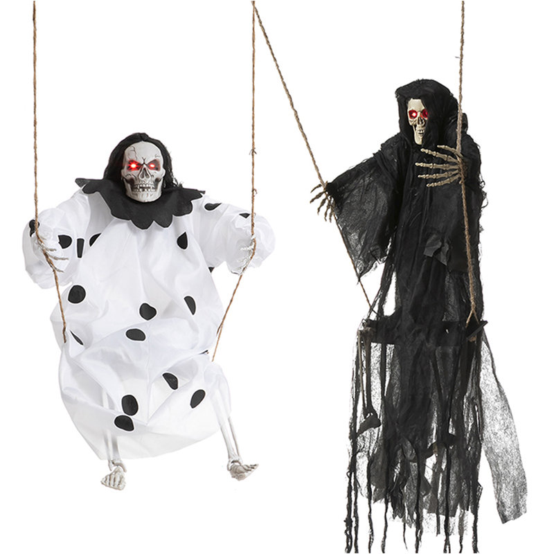 2Packs 3Ft Hanging Ghosts Halloween Decor