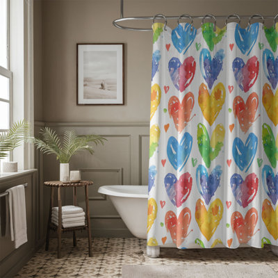 Happy Rainbow - Premium Shower Curtain 206