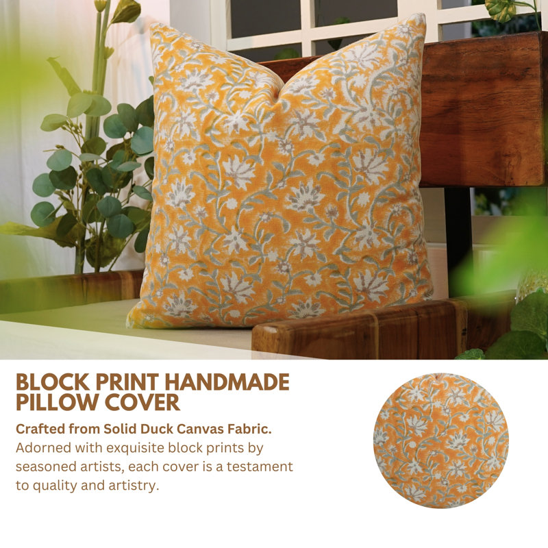 Housse de coussin Fabividine Ardhana, H 20 po x l 12 po