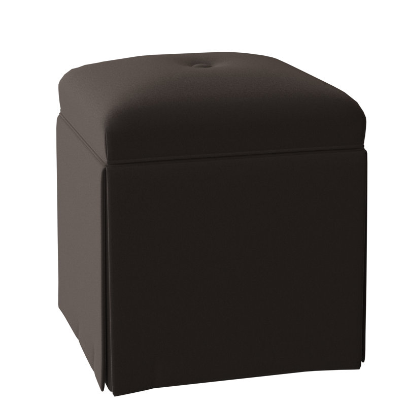 Linden Square Ottoman, Tobacco, Sage (8789 30)