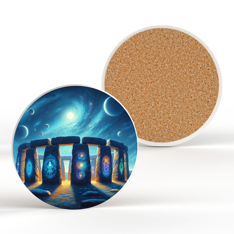 Ceramic Round 1 Piece Coaster