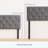 Mattson Adjustable Faux Leather Headboard-1234094901-1234094900