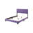 Transitional Purple Full Bed With Support