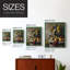 Reproduction encadrée FLORAL Series DCCxxxi - bois massif-849034031-849034022