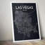 Las Vegas City Map - Unframed Print-31734986