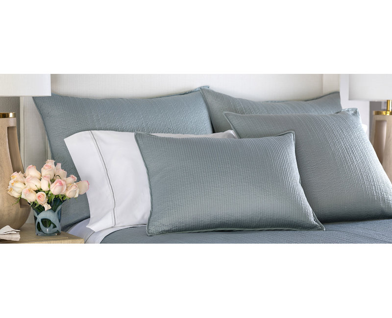 Retro Coverlet, Blue, King Coverlet