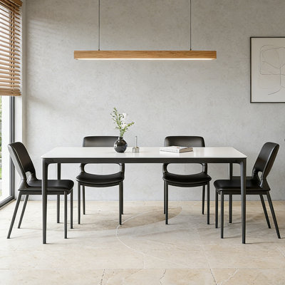 Italian minimalist dining table