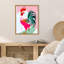 «Rooster» par Maupin, reproduction d'art sur toile encadrée-1914710516