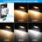 5CCT 120V LED Step Lights, Horizontal, Aluminum Dimmable Deck Light, CRI90, ETL Listed, Indoor Outdoor Integrated Stair Lights, Wet Location, Black-105852097