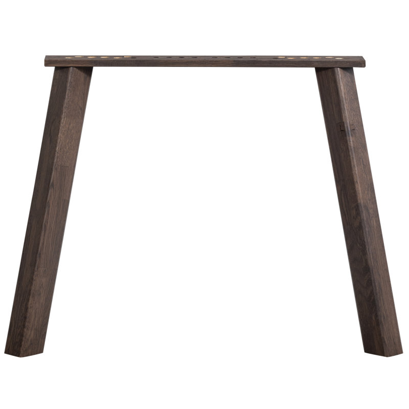 Haarlem Solid Wood Table Leg, Mystic Brown