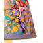 Marble Multi-Color Paper Tapered Chandelier Shade