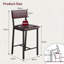 Counter Stool with Metal Frame