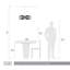Luminaire suspendu DEL 24 po Jaehne