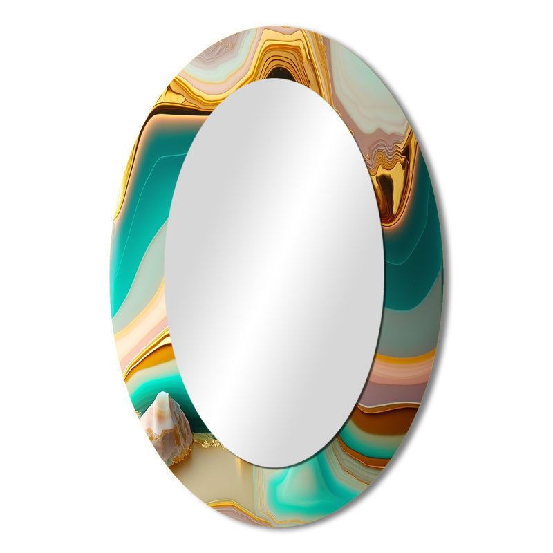 Miroir mural liquide Modern, 36 po x 24 po
