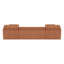 Canapé modulaire rembourré 146,5 po Winfree-1503913933