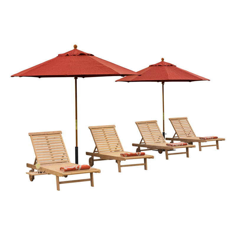 Lucrezia Outdoor Chaise Lounge