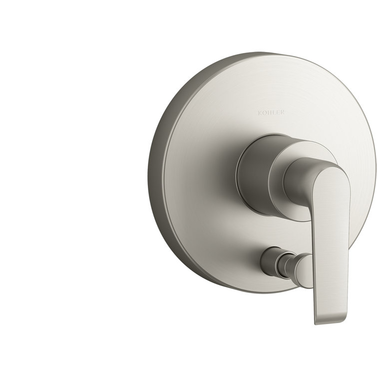 Avid Rite-Temp Valve Trim With Push-Button Diverter And Lever Handle