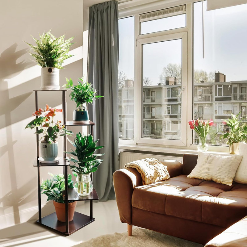 Support pour plante Vincenza, Café