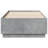 Vidaxl Bed Frame With LED Lights Concrete Grey Engineered Wood-458756217