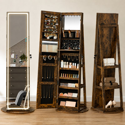 Browdy Freestanding Jewelry Armoire