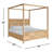 Rosalie Woven Canopy Bed-93235285