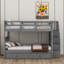 Kids Full Over Full Bunk Bed with Trundle-114851736