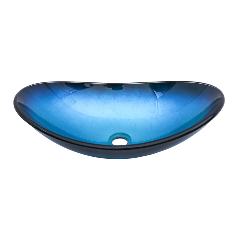 Bonde escamotable pour salle de bain, Bleu, Noir