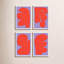 Module Minimalism. Set of 4 by Michael Kempen - Framed Wall Art-160487585-160487586