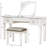 Mirrored Vanities Desk with Drawers