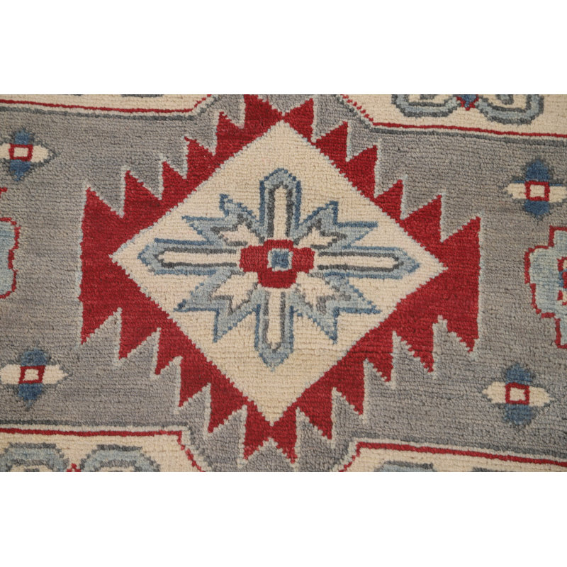 Tapis oriental bleu clair Kazak