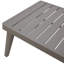 Table basse Ludovic en métal, brun