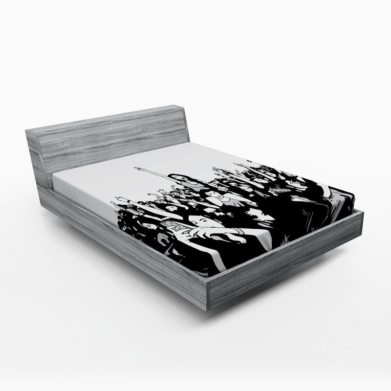 Microfiber Fitted Sheet, Full Fitted Sheet