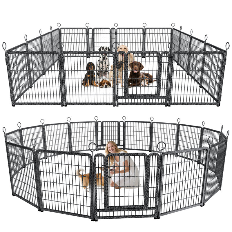 Barrière pour chien 40 po, Léopard des neiges