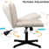 Beaussicot Polyester Desk Chair no Wheels