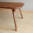 Sidney Solid Walnut Wood Rectangular Dining Table - Handcrafted Mid-Century Modern Dining Table-986072562