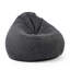 rucomfy Beanbags Large Corduroy Slouchbag - Plush Bean Bag Chair for Adults, Teens and Kids - Home Furniture Seating for Living Room or Bedroom - Machine Washable 80cm x 110cm-10499485